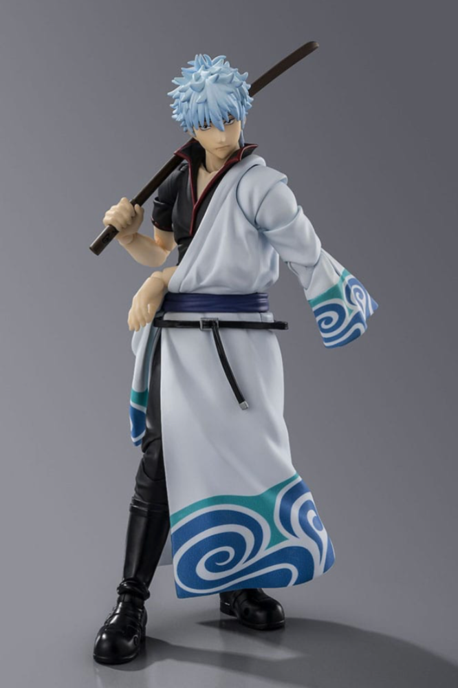 Figura Sakata Gintoki Gintama S.H. Figuarts Tamashii Nations 15 cm