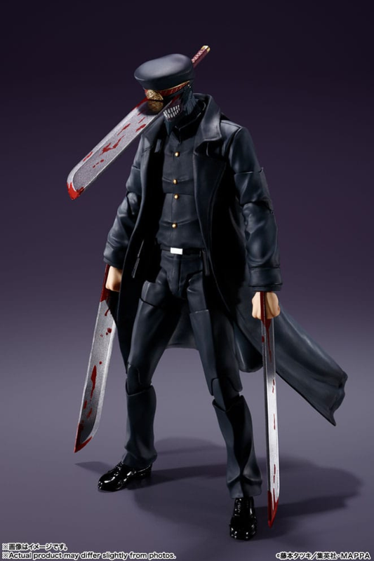 Figura S.H. Figuarts Samurai Sword de Chainsaw Man fabricada por Tamashii Nations.