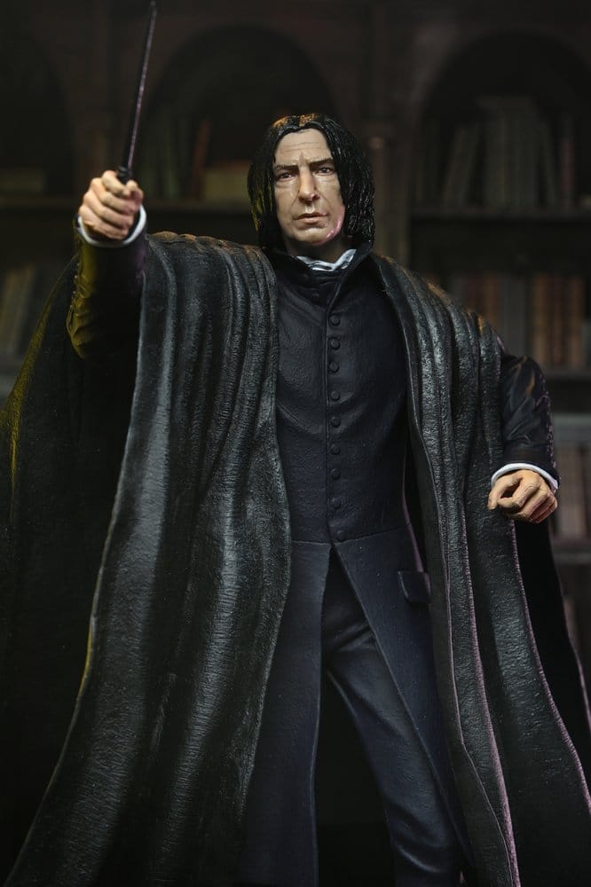Figura Severus Snape Harry Potter NECA Legacy Collection 18 cm vista frontal