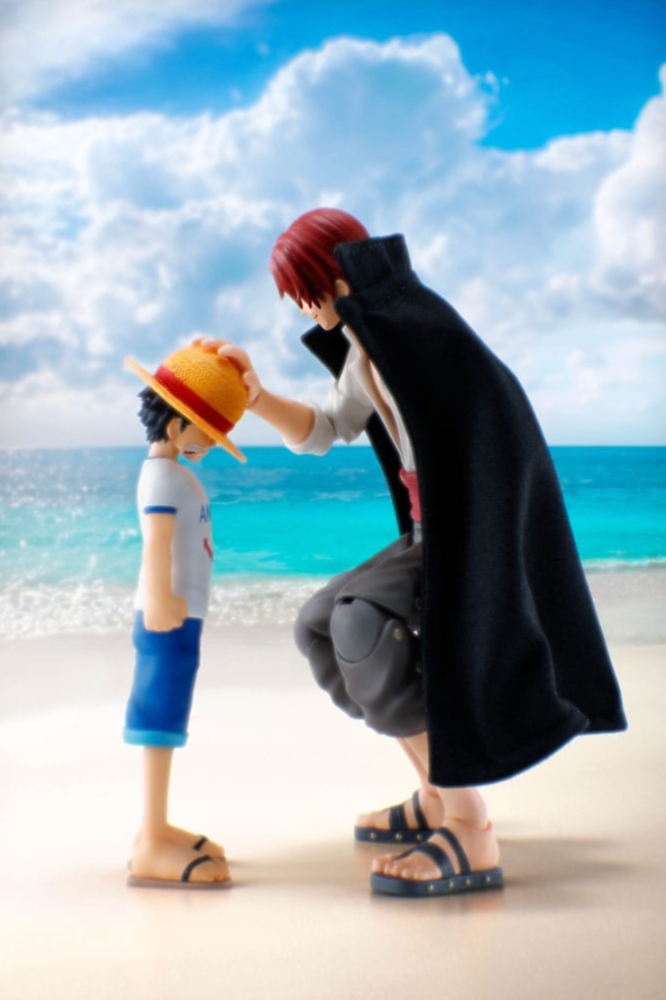 Pack de figuras Shanks y Luffy Childhood Ver One Piece S.H. Figuarts Tamashii Nations