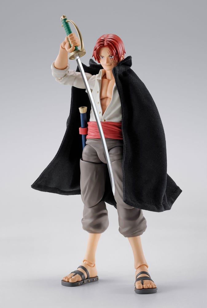 Figura Luffy versión infancia Tamashii Nations con sombrero de paja