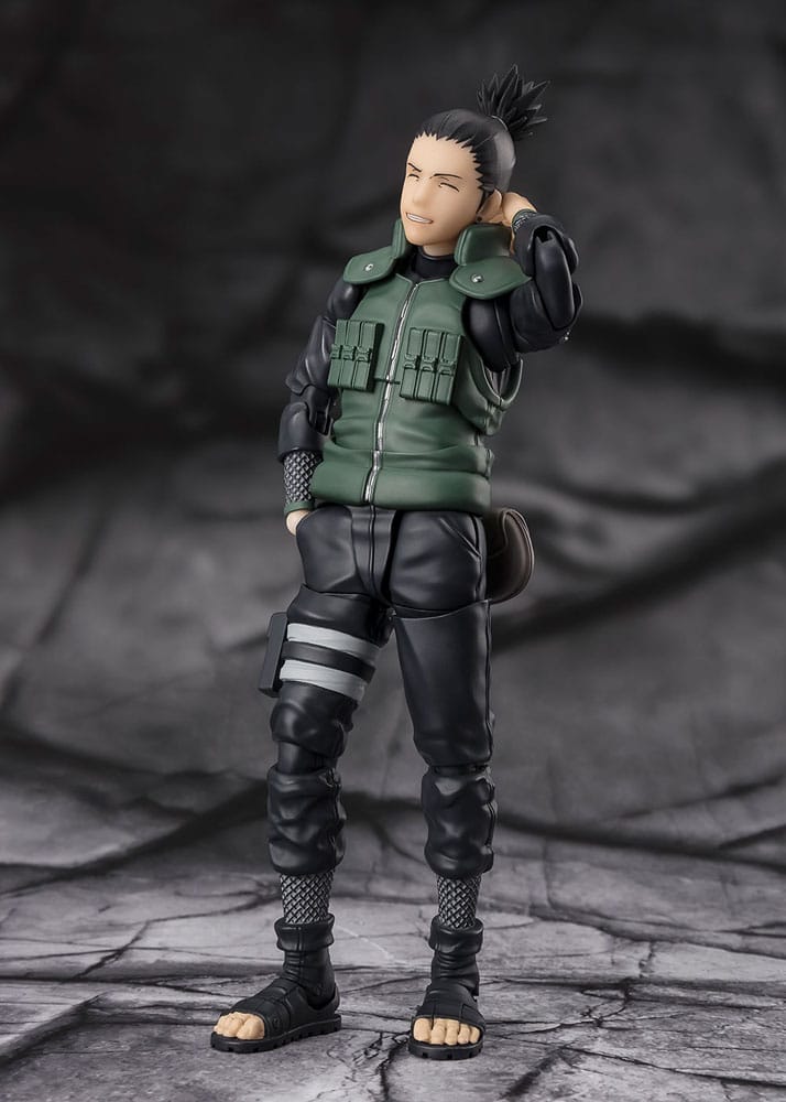 Figura articulada Shikamaru Nara con jutsu de sombras Tamashii Nations