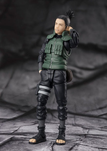 Figura articulada Shikamaru Nara con jutsu de sombras Tamashii Nations