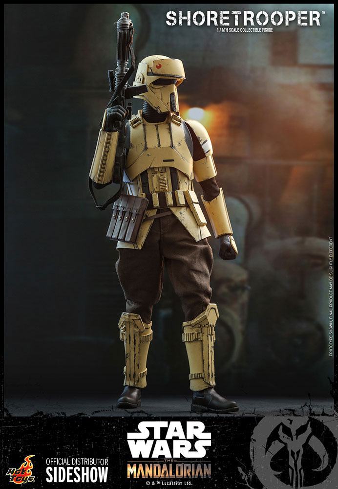 Caja de arte original Shoretrooper Hot Toys presentación oficial Star Wars