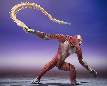 Detalle figura Skar King MonsterArts Tamashii Nations acción