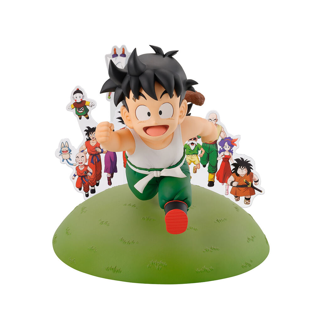 Son Gohan Ichibansho Snap Collection 2 detalle lateral con base incluida