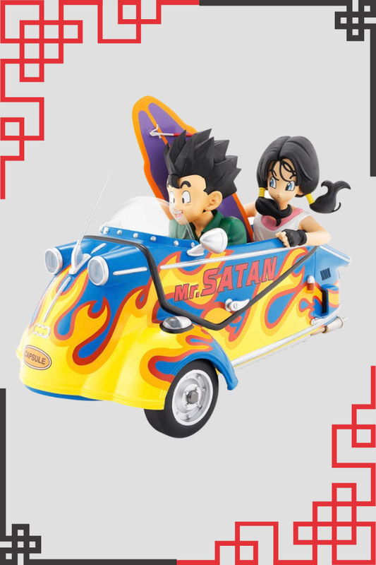 Figura Son Gohan y Videl Ichibansho Snap Collection 2 10 cm Banpresto Dragon Ball