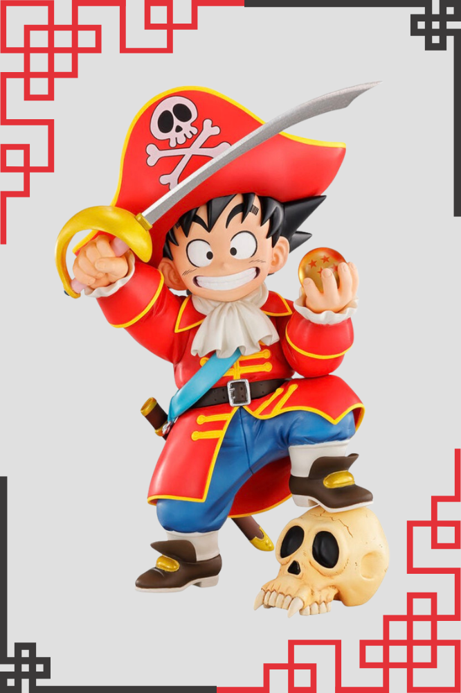 Figura Son Goku Pirate Version Ichibansho Snap Collection 2 16 cm Banpresto Dragon Ball