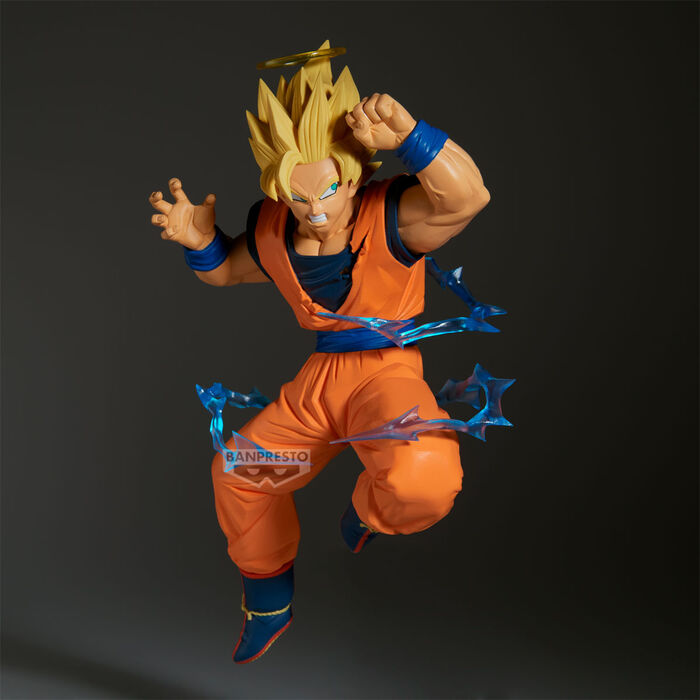 Figura Son Goku Super Saiyan 2 Banpresto Match Makers vista lateral