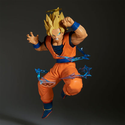 Figura Son Goku Super Saiyan 2 Banpresto Match Makers vista lateral