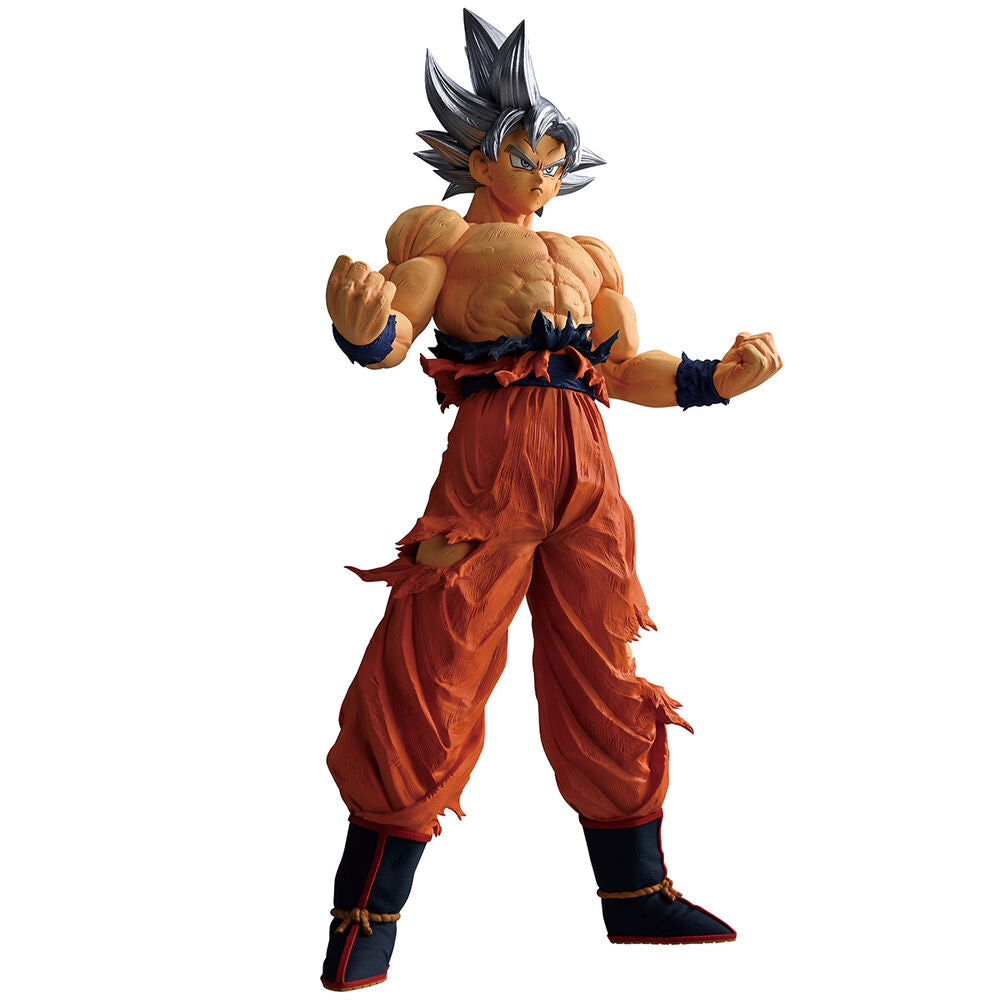 Figura Dragon Ball Super Son Goku Ultra Instinct The Chronicle detalle completo