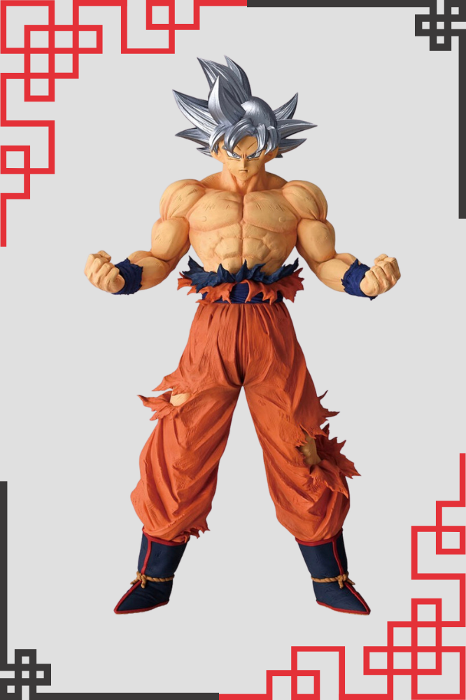 Figura Ichibansho Son Goku Ultra Instinct The Chronicle de Banpresto vista frontal
