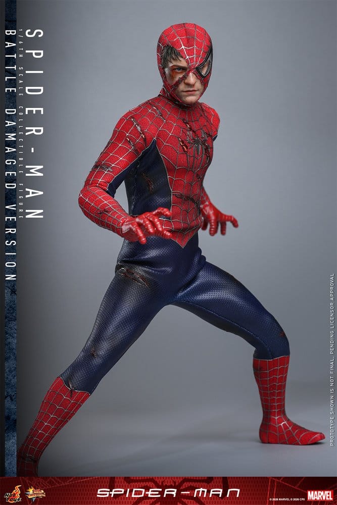 Figura coleccionista Spider-Man Hot Toys Movie Masterpiece escala 1/6