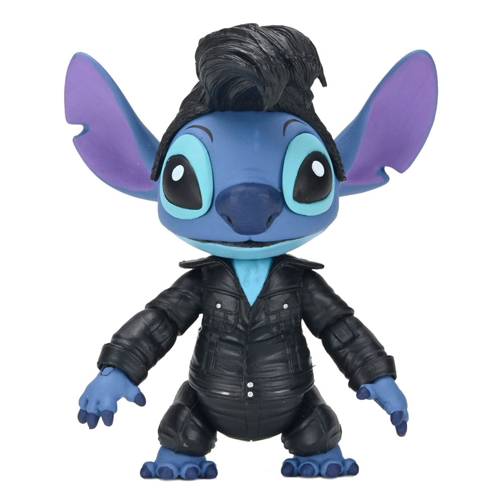 Figura articulada Stitch con peinado de Elvis – versión oficial Disney