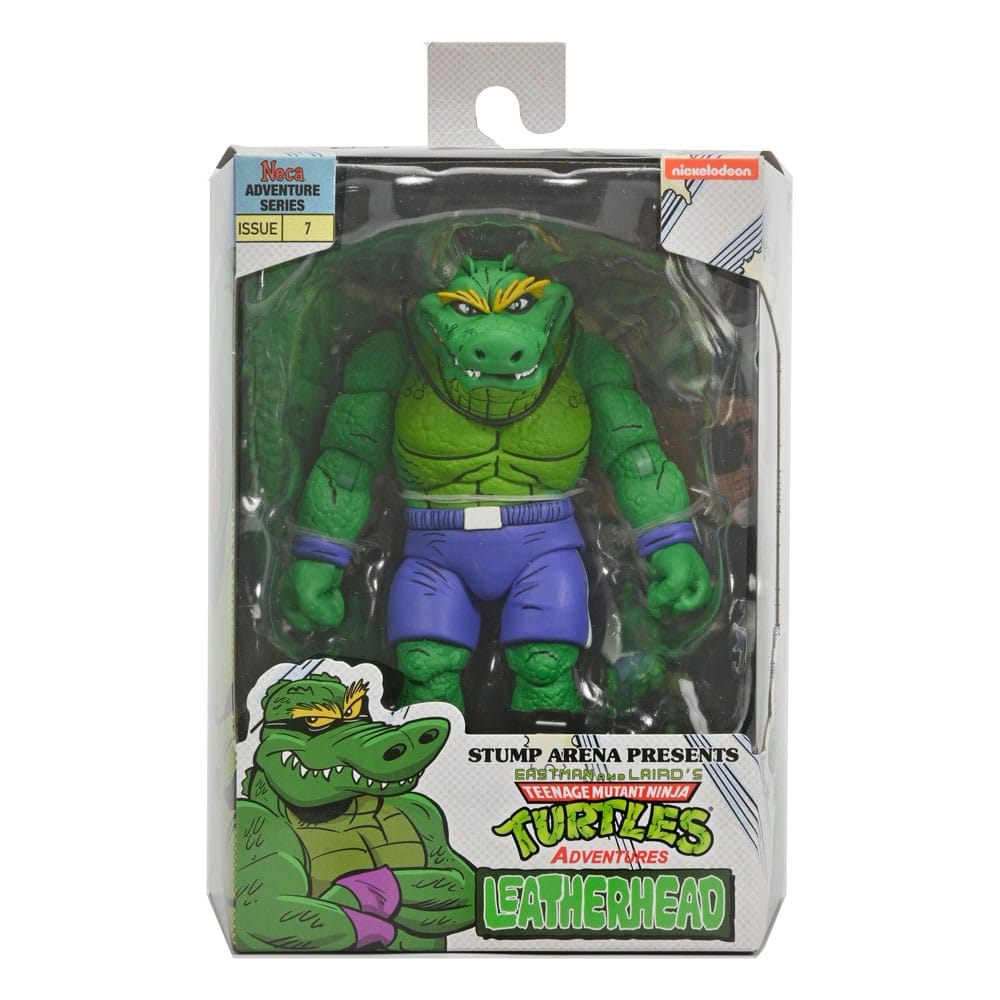 Caja frontal Stump Wrestling Leatherhead NECA Archie Comics