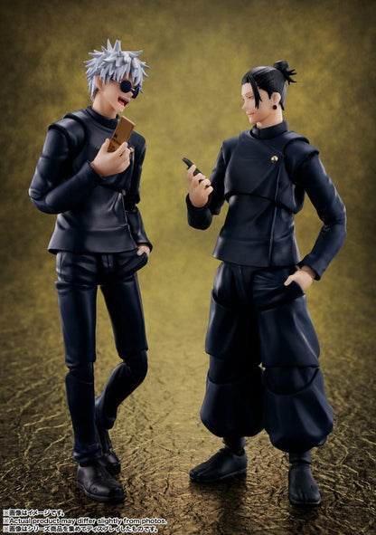 Detalle de la figura Suguru Geto Jujutsu Kaisen S.H. Figuarts