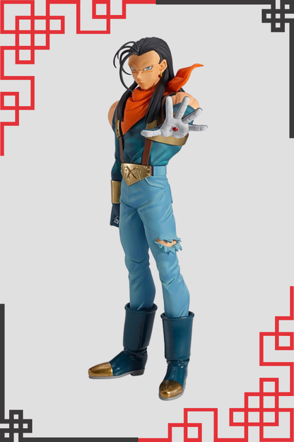 Figura Super Android 17 GT Ichibansho Banpresto inspirada en Dragon Ball G