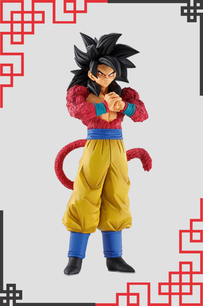 Figura Super Saiyan 4 Son Goku GT Ichibansho Banpresto inspirada en Dragon Ball GT