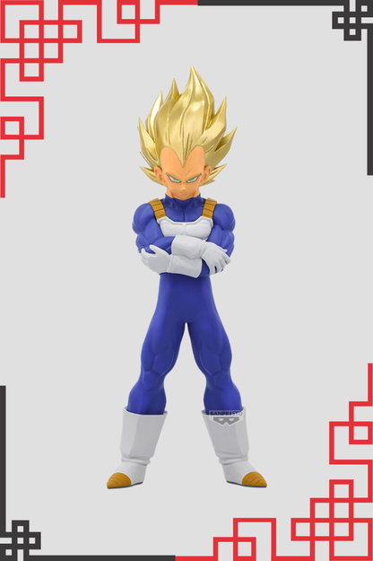 Figura Super Saiyan Vegeta Blood of Saiyans Banpresto Dragon Ball Z 20 cm frontal