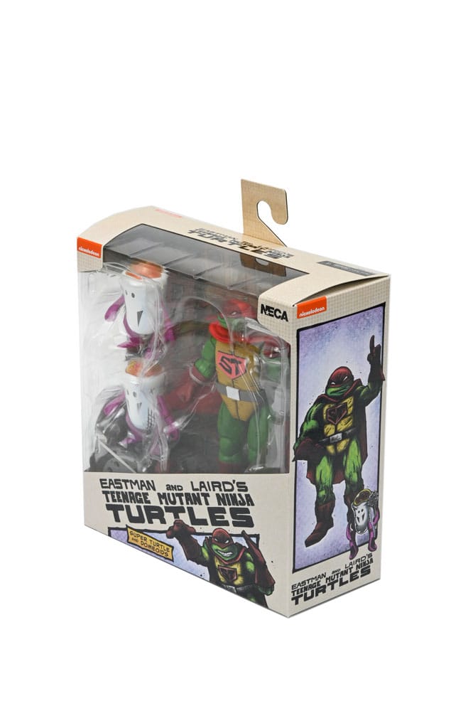 Caja figura Super Turtle NECA TMNT Mirage Comics