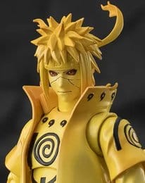 MINATO NAMIKAZE (KURAMA LINK MODE) -BOND OF LIGHT THAT SHATTERS DARKNESS- FIGURA S.H.FIGUARTS NARUTO 15 CM