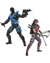 SNAKE EYES Y KIM «JINX» ARASHIKAGE NINJA FORCE CLASSIFIED SERIES PACK 2 FIGURAS 15 CM – G.I. JOE HASBRO