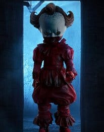 PENNYWISE IT WELCOME TO DERRY LIVING DEAD DOLLS 25 CM MEZCO TOYZ