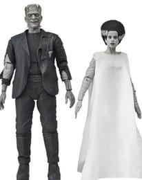 THE MONSTER & HIS MATE (B&W) – LA NOVIA DE FRANKENSTEIN 90TH ANNIVERSARY - NECA