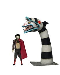 BEETLEJUICE – PACK 2 FIGURAS ULTIMATE “MATADOR” BEETLEJUICE Y SANDWORM 18 CM (NECA)