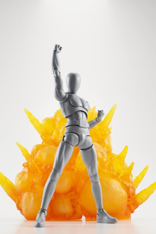 Accesorio Tamashii Effect explosión roja para figuras S.H. Figuarts