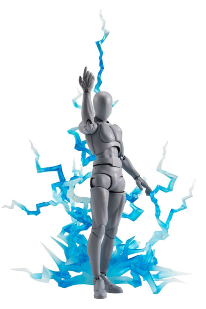 Accesorio Tamashii Effect Thunder Blue Version para figuras S.H. Figuarts