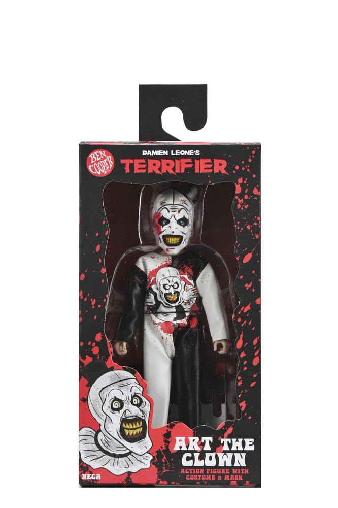 Empaque figura Terrifier Ben Cooper Costume Series 9 Art the Clown 15 cm
