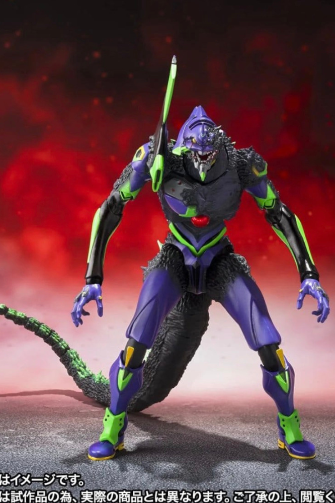 Figura S.H.MonsterArts Test Type-01 "G" Awakening Form de Evangelion 15 cm
