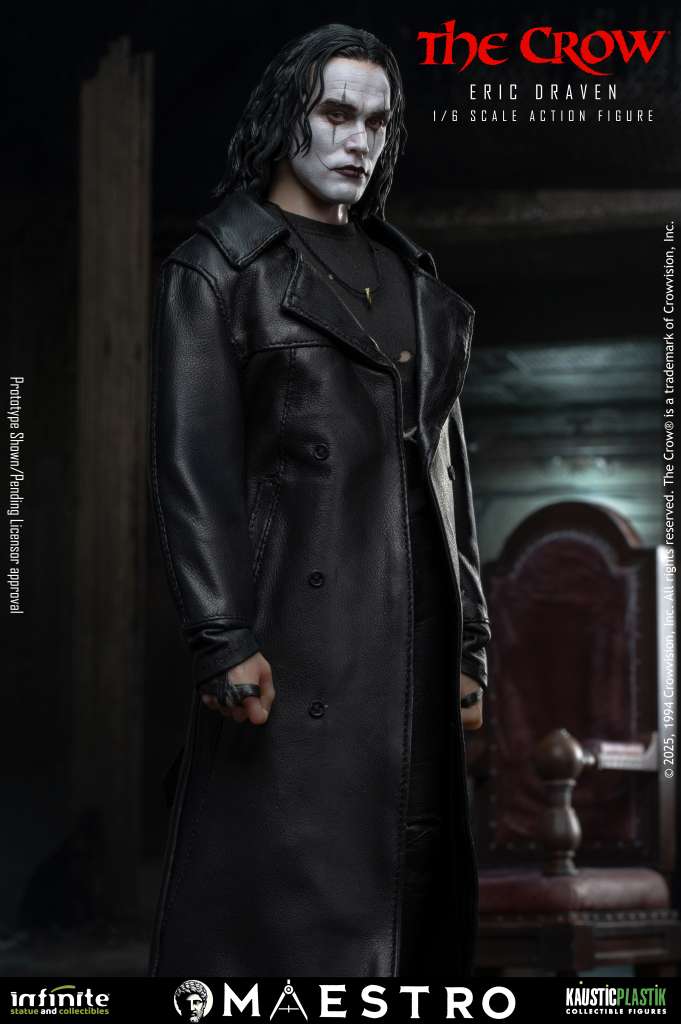 Accesorios incluidos figura The Crow Eric Draven Standard 1/6
