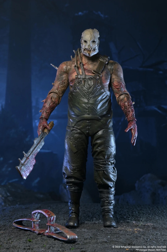 Figura The Trapper de Dead by Daylight fabricada por NECA vista frontal