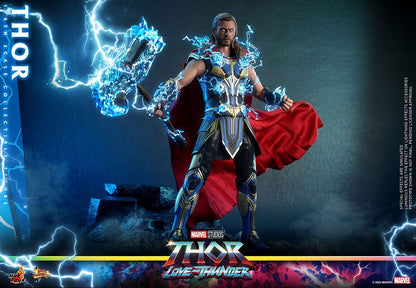 Caja original figura Thor Love and Thunder Hot Toys Movie Masterpiece