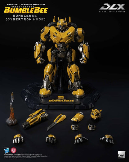 Bumblebee Cybertron Mode figura coleccionable DLX Threezero Transformers