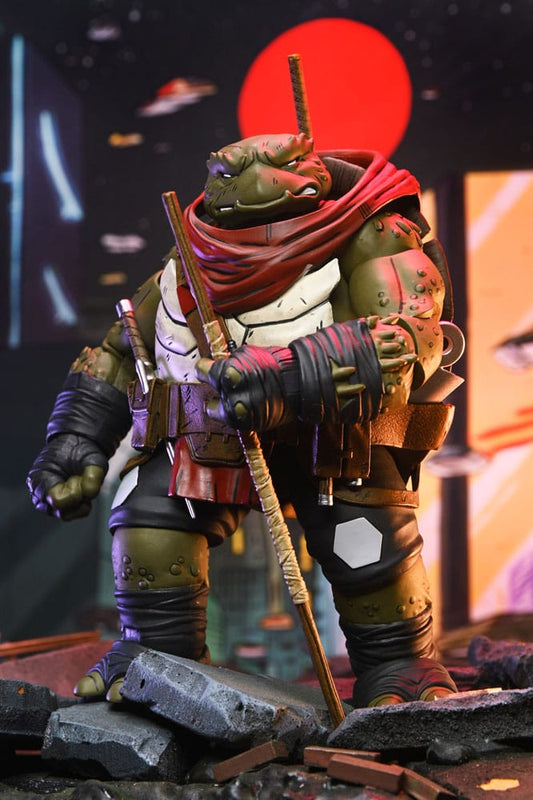 Figura Odyn The Last Ronin Re-Evolution de NECA, 19 cm articulada.
