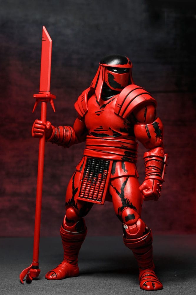 Figura Red and Black Foot Enforcer NECA Mirage Comics Tortugas Ninja 18 cm