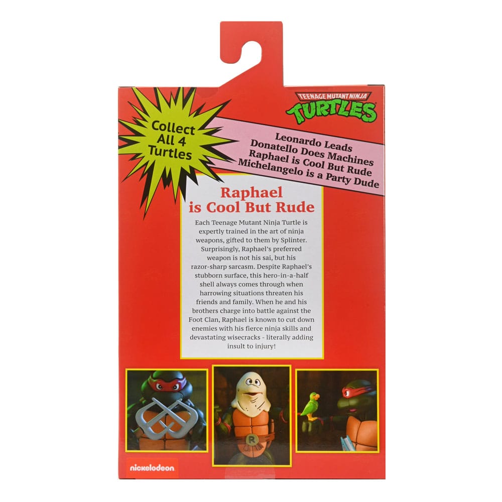 Figura articulada de Raphael con sais y accesorios originales NECA