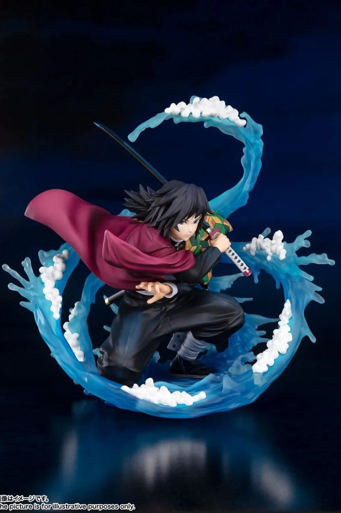 Figura FiguartsZERO Tomioka Giyu Water Breathing de Demon Slayer Kimetsu no Yaiba 17 cm