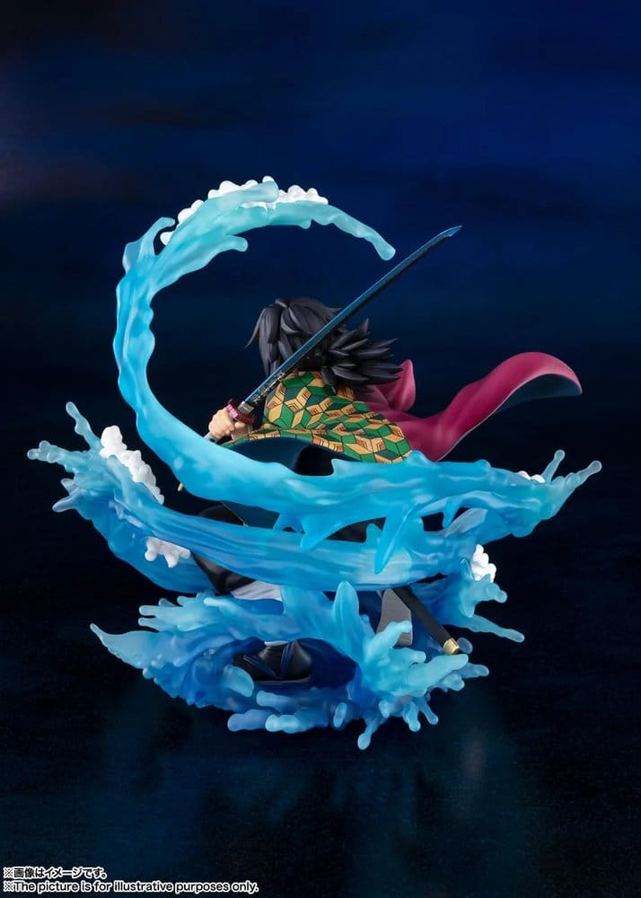 Figura Tomioka Giyu FiguartsZERO con efectos translúcidos de agua