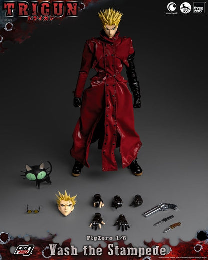 Detalle abrigo tela Vash the Stampede 1/6 Threezero