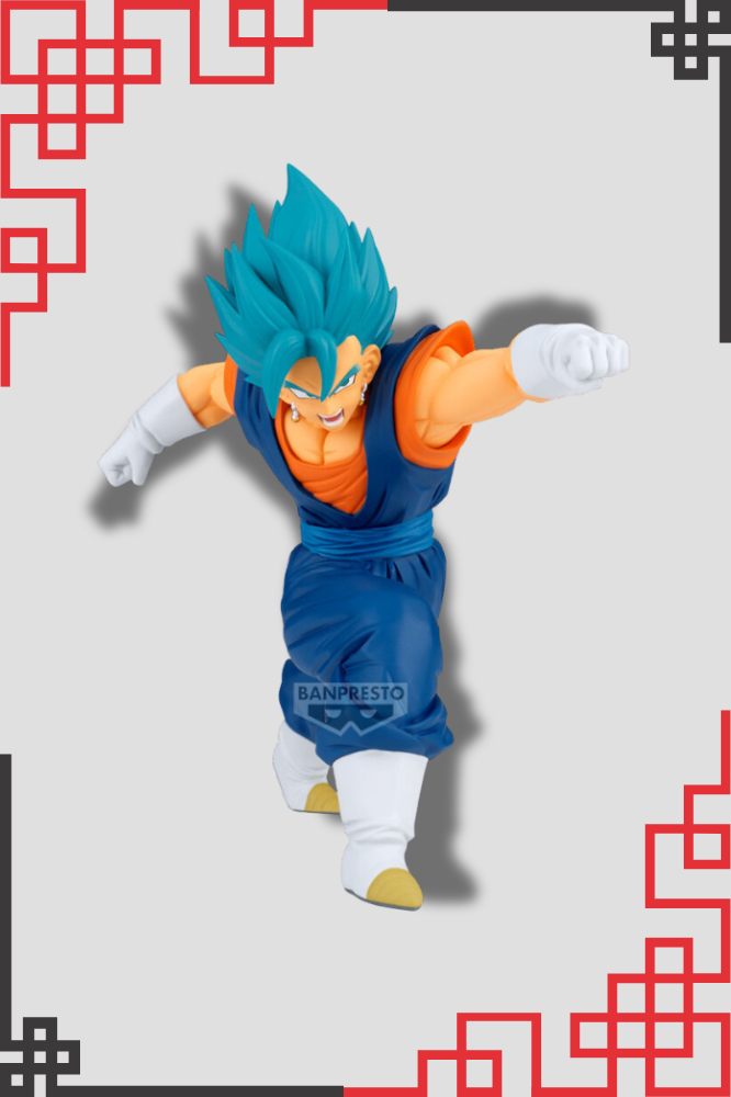 Figura Vegito VS Fusion Zamasu Match Makers Banpresto Dragon Ball Super 15 cm frontal