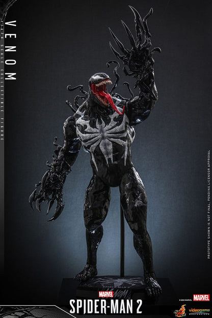  Detalles de la figura Venom con tentáculos y cabeza intercambiable