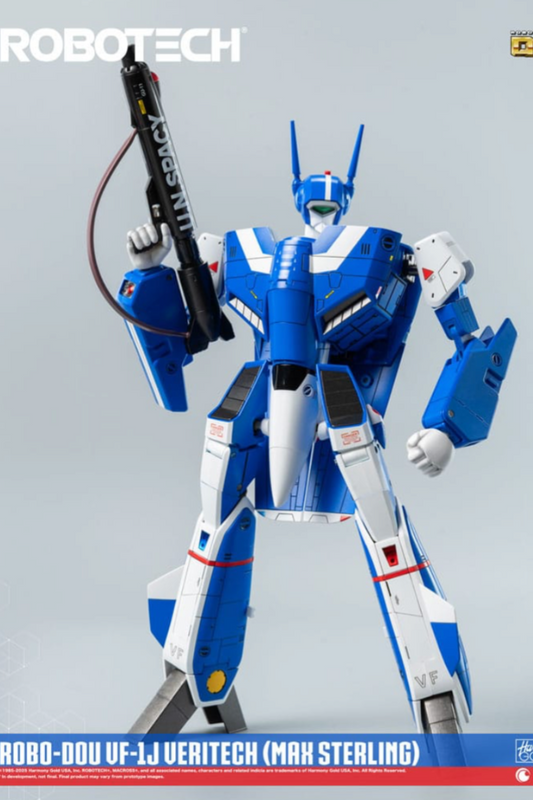 Figura Veritech Max Sterling 20 cm de Threezero basada en el anime Robotech