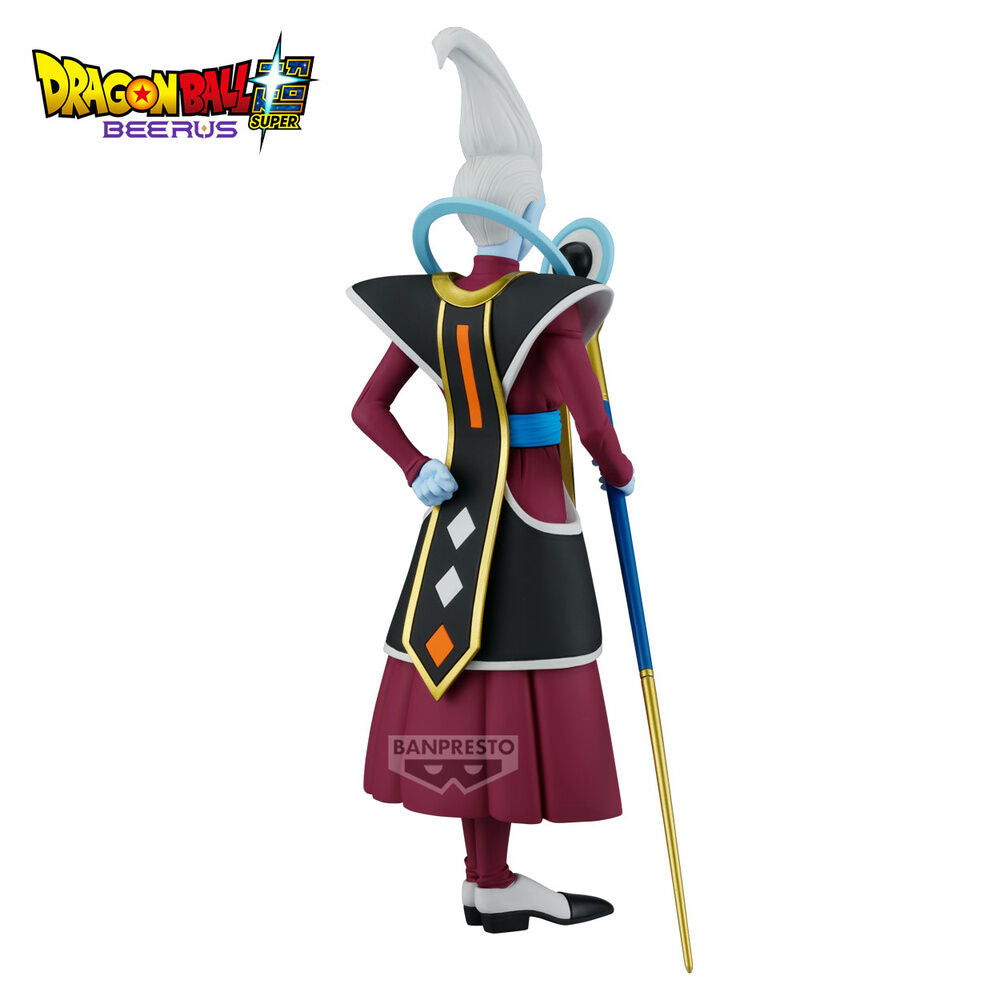 Figura Whis Dragon Ball Super Banpresto detalle completo colección anime