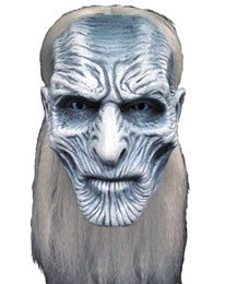  Máscara coleccionable White Walker con licencia oficial de Game of Thrones