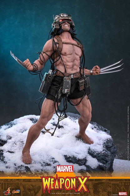 Figura coleccionable Weapon X Hot Toys Marvel Comics escala 1/6
