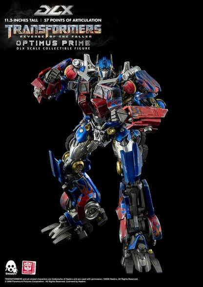 TRANSFORMERS: REVENGE OF THE FALLEN – FIGURA DLX OPTIMUS PRIME 28 CM (THREEZERO)